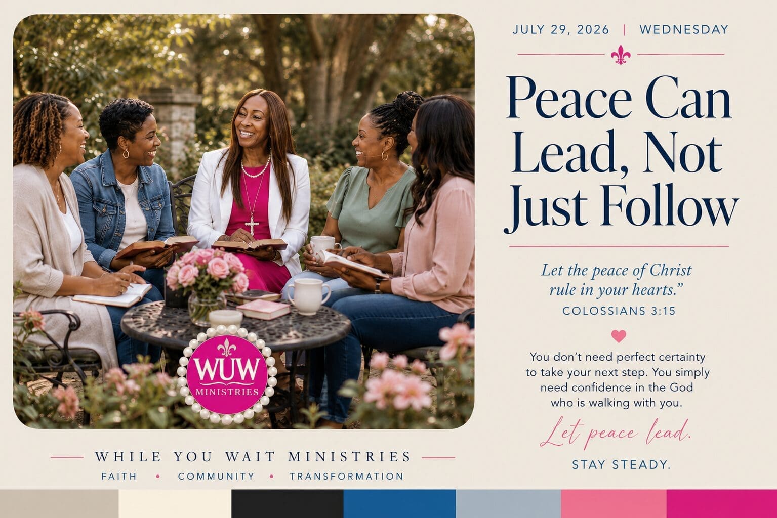 While You Wait Ministries Brand Identity Guide 2026