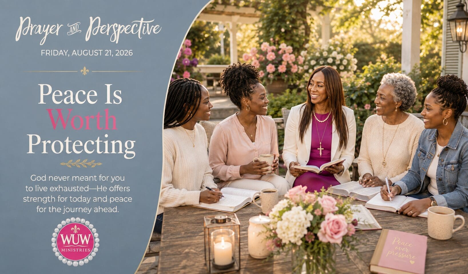 Discover how healthy boundaries, prayer, and trust in God can protect your peace and help you move into the weekend with strength and wisdom.